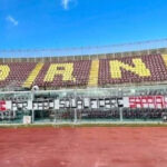 Lo stadio Armando Picchi vuoto in occasione della partita US Livorno - Poggibonsi