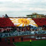 Coreografia curva nord Livorno